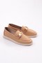 Women's g Metal Buckle Loafer Shoes Caramel 1092173 - 2
