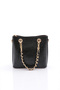Women's Flower Brooch Chain Detailed Bag Black Bean 81103555 - 3