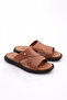 Genuine Leather Comfort Comfortable Sole Men's Slippers 809 - 2