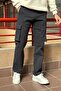 Baggy-Oversize Fit, Cargo Pocket, Gabardine Trousers 23Inp274