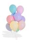 Crown Number Balloon Macaron Colorful Full Balloon Set for 1-9 Years Rainbow Unicorn Theme - 7