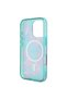 16 Pro Compatible Case Magsafe Featured Flower Tone on Tone Ring Pink - 4