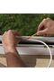 Adhesive 5X2=10 Meters (White) Door Window Tape Wick Cold Insulation Rubber Bands - 7