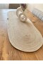Cream Jute Runner, American Table Runner, Supla, Tablecloth, Coffee Table Cover, Presentation 100X30 cm - 2