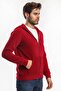 Samson Men's Polar Claret Red Winter Fleece - 2