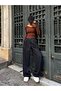 Women's Brown Boat Neck Cotton Fabric Blouse 28168 - 4