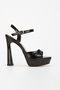 Hard Mirror High Platform Women's Evening Dress Shoes - 4