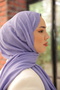 شال F PATTERN LILA - 3