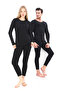 Underwear Set 1St Quality Cotton Lycra Chartered Unisex Thermal Set with Fleece Bottom and Top Set