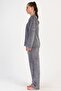 Women's Welsoft Long Sleeve Smoked Pajamas Set C0T2N1O304 - 3