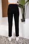 By-7635 Women's Lycra Black Mom Jeans High Waist Skinny Leg Pants - 2