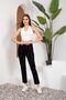 By-7635 Women's Lycra Black Mom Jeans High Waist Skinny Leg Pants