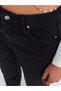 By-3342 Black High Waist Lycra Mom Jeans Momjeans Narrow Leg Jeans - 4