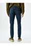 Men's Navy Blue Brad Slim Fit Jeans - 4