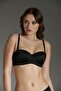 Strapless Supported Soft Cap Bra C16025 - Black