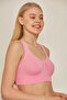 C14001 Seamless Sports Bustier Pink Neon - 2