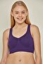 C14001 Seamless Sports Bustier Purple