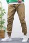 Men's Jagger Pants Parachute Fabric Water-Repellent Windproof with Knee Detail