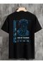 Unisex Oversize T-shirt God Of Tuhunder Back Print Black