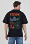 Unisex Oversize T-Shirt Position Back Print Black