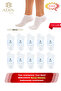 Economical 10-Piece White Booties Socks (This Is Seamless)