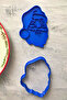 New Year's 2-Pack Santa Claus Dough Sculptor 6X8 Cm, Cookie Making, Sugar Dough, Ceramic, Polymer - 5