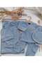 Baby Boy Gray Natural 7 Piece Hospital Discharge, Bodysuit Set 100% Cotton - 4