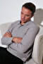 Cotton Regular Fit Polo Collar Sweat Men's Sweat 5905715 - 2
