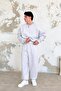 Gray Melange Cozy Basic Leg Rubber Oversize Tracksuit - 4