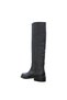 Genuine Black Leather Riding Boots 220 - 3