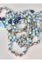 Mosaic Blue Amber Adult Bracelet 18 cm - 5