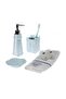 Lighthouse Blue Model 3 Piece Bathroom Set - 5