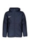 Cw6157 Nk Thrm Rpl Park20 Fall Jacket Men's Casual Coat with Fleece Inside Blue - 2