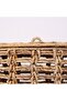 Edi̇s Natural Abaka 42X42 cm Laundry and Decoration Basket with Lid - 4