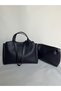 Navy Blue Wide Large Puppy Bag Briefcase School Business Bag Arm and Shoulder Laptop Stylish Sport Pinterest Bag