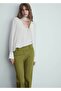 Low-Waisted Flared Pants - 7