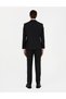 Pi̇erre Cardin Woven Suit Fabric Slim Fit Black Suit Dress - 4