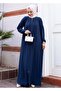 Pleated Detail Modest Abaya - 4