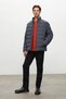 Standing Collar Quilted Inflatable Coat - 3