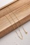 Steel Paperclip Oval Ring Chain Necklace Suitable for Daily Use Tarnish Resistant Cable Chain Necklace 2mm - 4