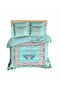Pattern Square 3D Digital Double Bedding Set