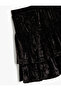 Mini Skirt Velvet Comfortable Fit with Elastic Waist - 4