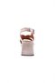 Women's Cross Strap Short Heeled Sandals 231143219 - 4
