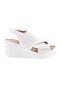 18000-22Y Women's Cross-Laser High Wedge Sandals