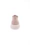 Women's Lace-Up Casual Shoes Beige Suede Genuine Leather 261326910 - 4