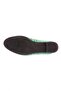 Women's Laser Print Detailed Ballerinas Genuine Leather Green 41832110 - 5