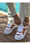 Cbt Star-X Men's White-Orange Sports Shoes - 3