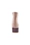 Pm161-K0020 Pointed Toe Side Trocked Short Heel Women's Boots Mink Suede - 4