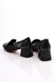 6552 Women's Heeled Shoes with Metal Accessories - 3