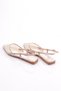 Women's Pointed Toe Back Tie Babet Dore Satin 7126535 - 3